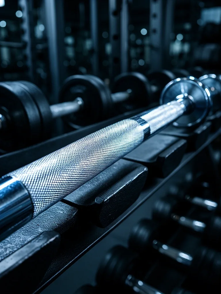 Industrial gym aesthetics